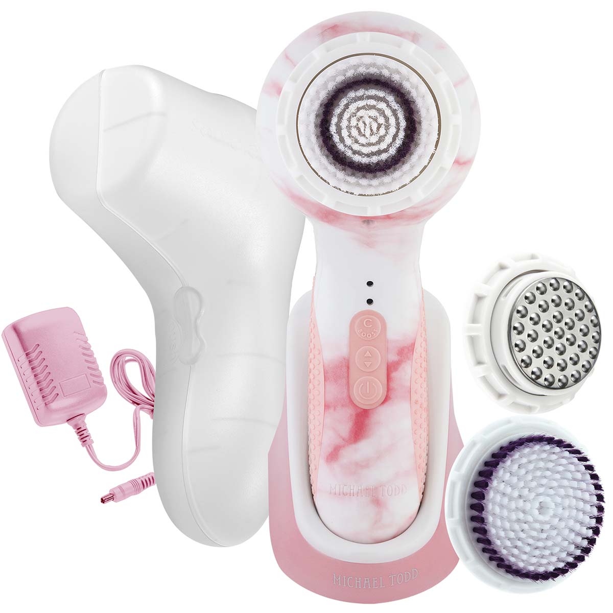Michael Todd Soniclear Elite cleansing brush Rose Gold Marble