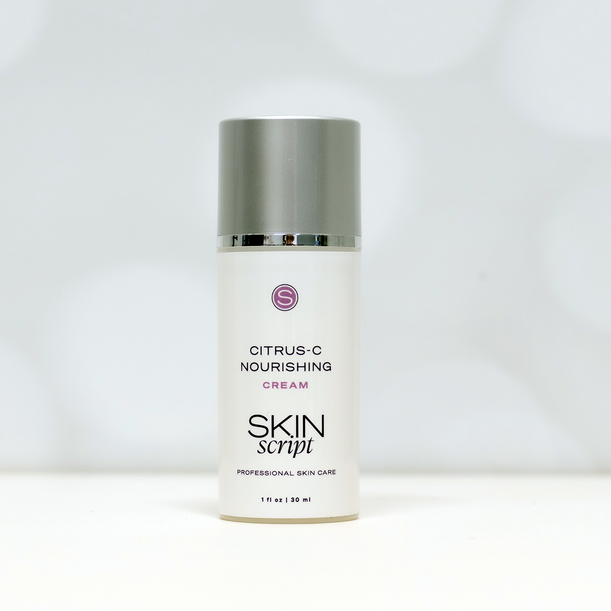 Skin Script Citrus-C Nourishing Cream is used as a serum to hydrate, brighten and lessen the appearance of wrinkles