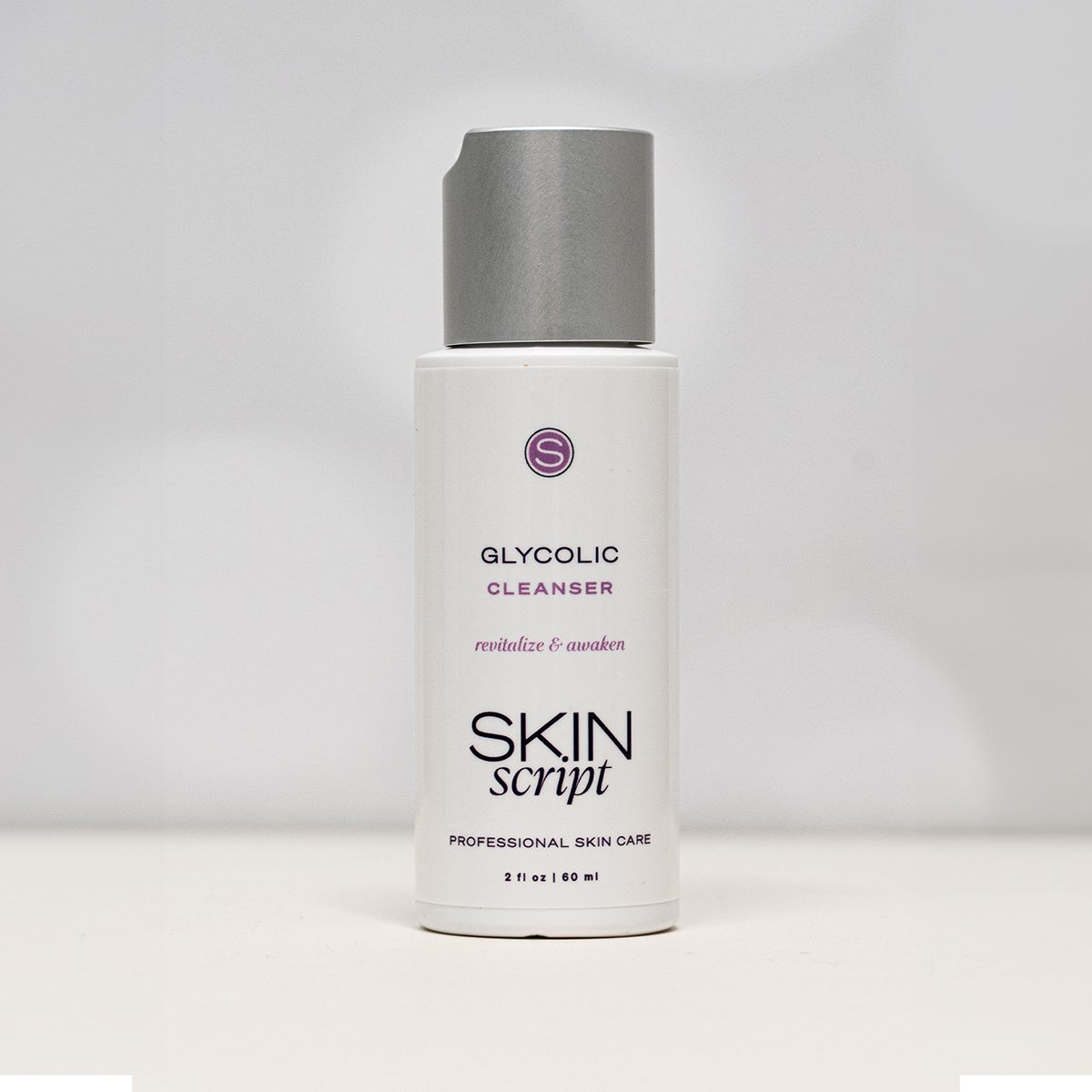 Glycolic Cleanser in a 2oz squeeze bottle