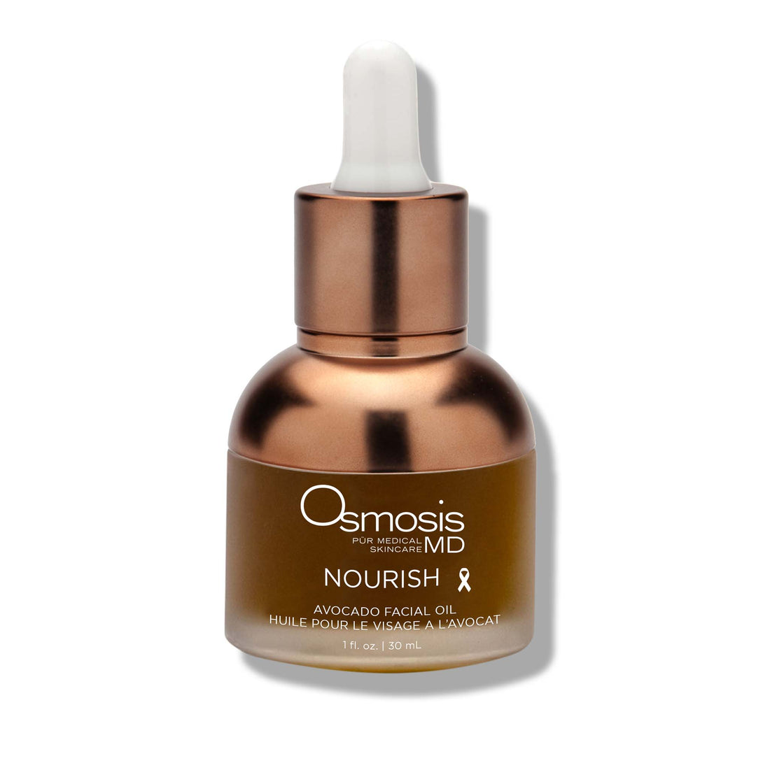 Osmosis Skincare MD Nourish Organic Facial Oil can be used by itself or added to a daily moisturizer to boost hydration.