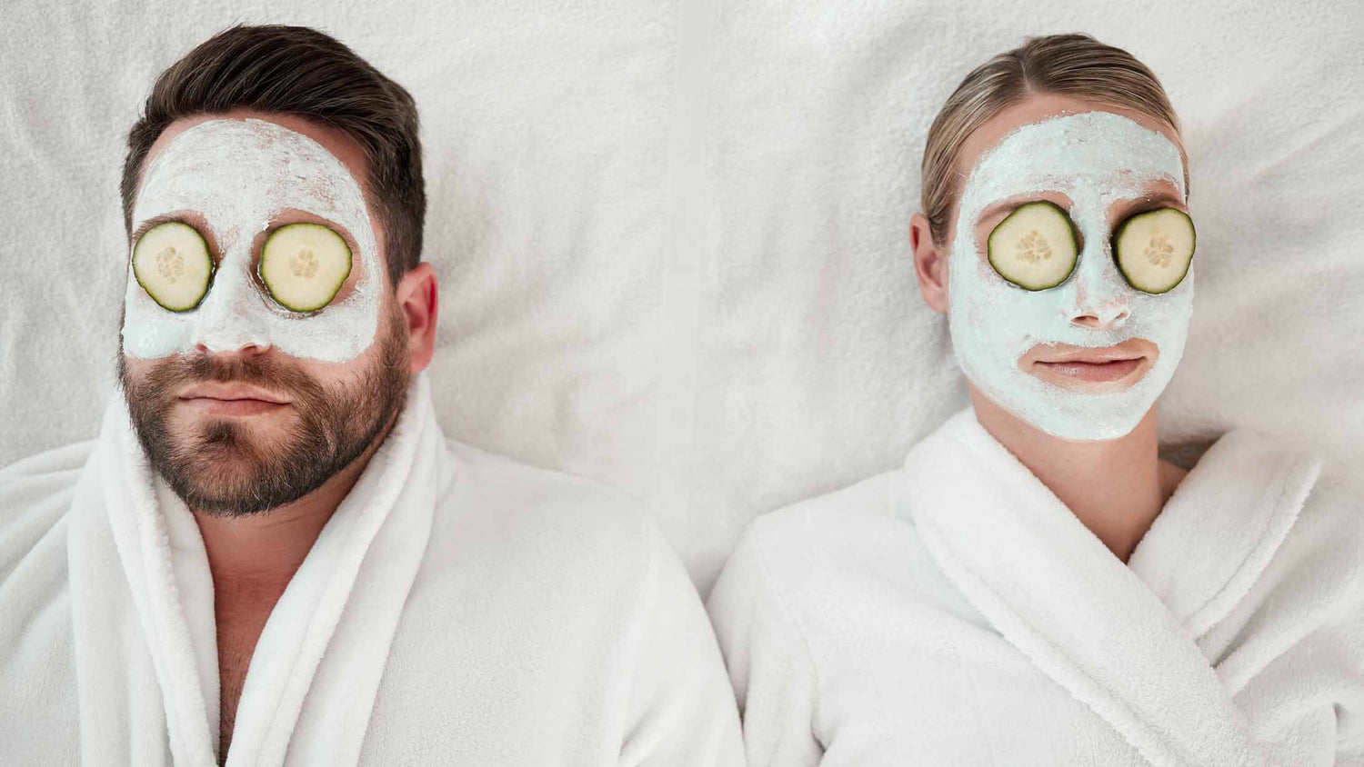 Celebrate Valentine's day with your sweetie by doing an at home facial.