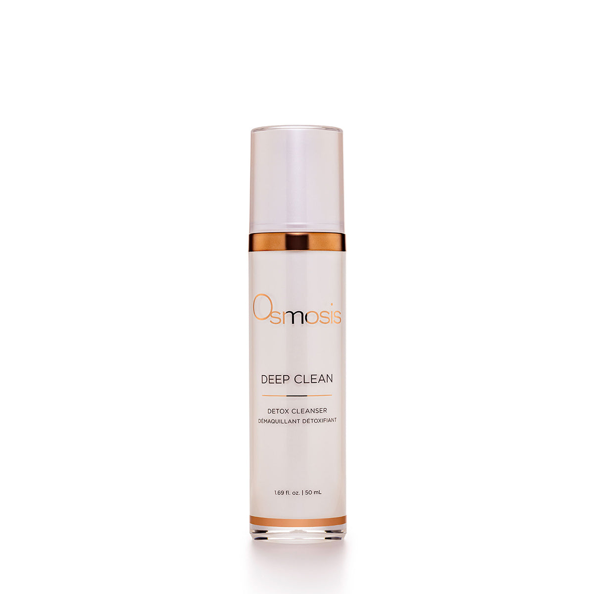 Osmosis Skincare Deep Clean Cleanser is great for oily to combination skin types to remove impurities.