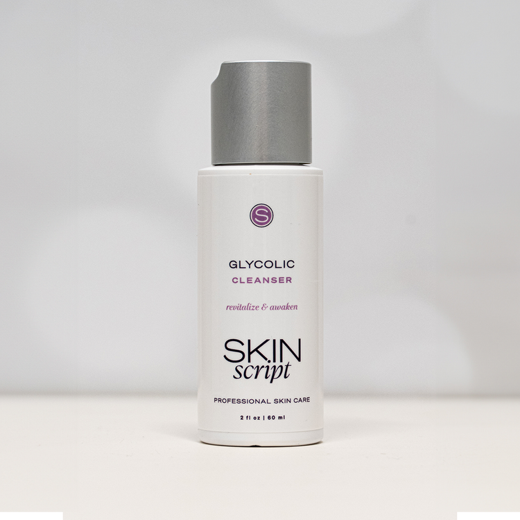 Basic Skin Script Facial Skin Script Glycolic Cleanser - Brighten & Renew | Natural Beauty Spa