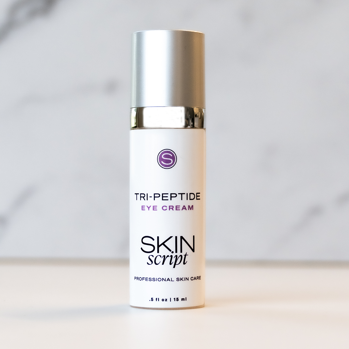 Skin Script Tri-Peptide Eye Cream gives a refreshed, youthful appearance. It softens the skin while plumping the eye area.