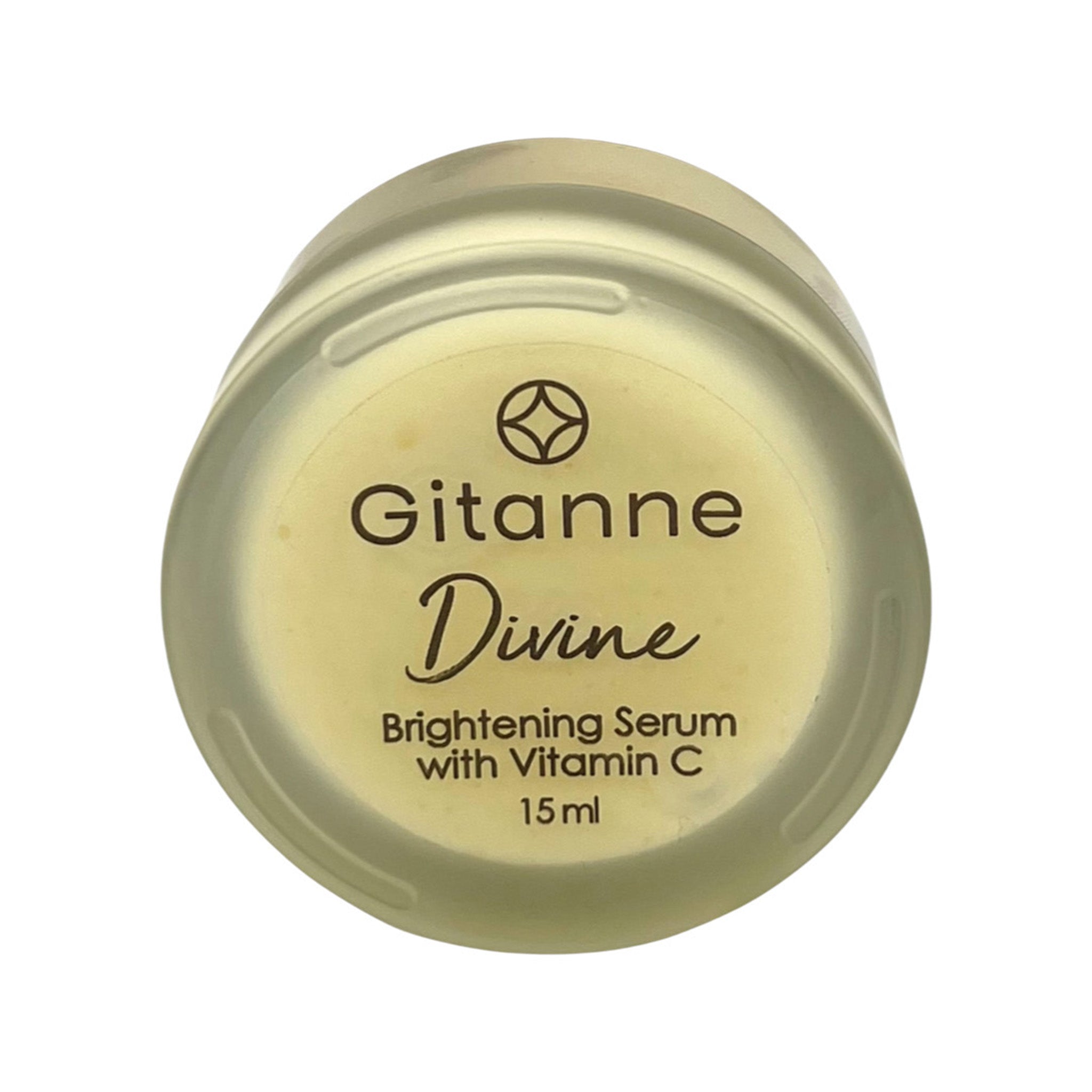 Gitanne Skincare Divine Vitamin C Pressed Serum improves skin discoloration and fine lines and wrinkles.
