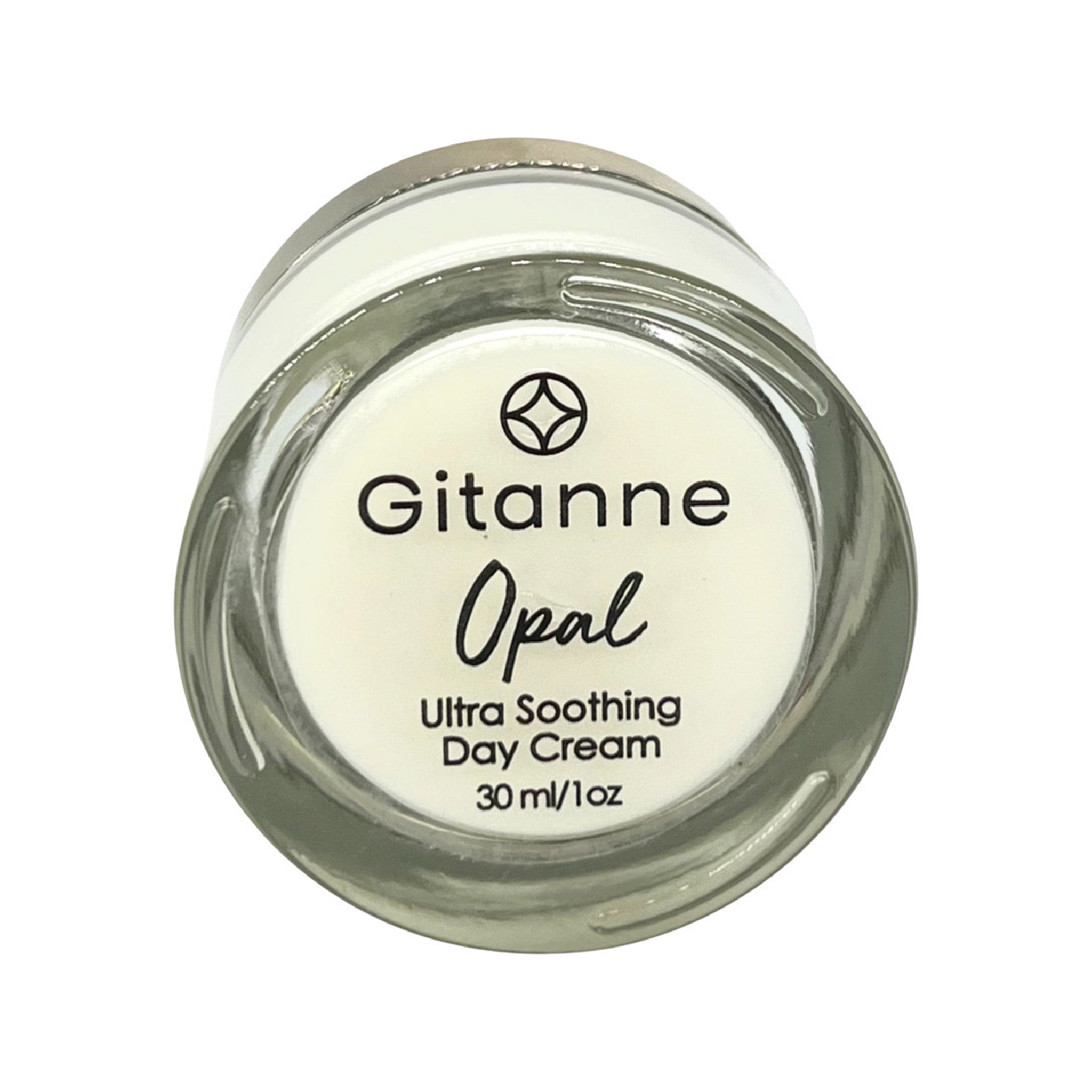 Gitanne Skincare Opal Ultra Soothing Face Cream provides deep hydration and calming effects for sensitive and irritated skin
