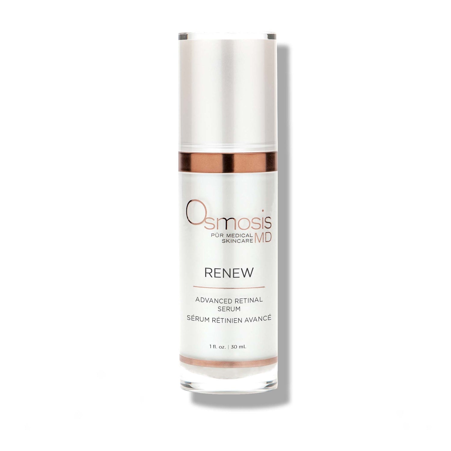 Osmosis Skincare MD Renew Serum is our highest strength and most powerful age-reversing Vitamin A serum.