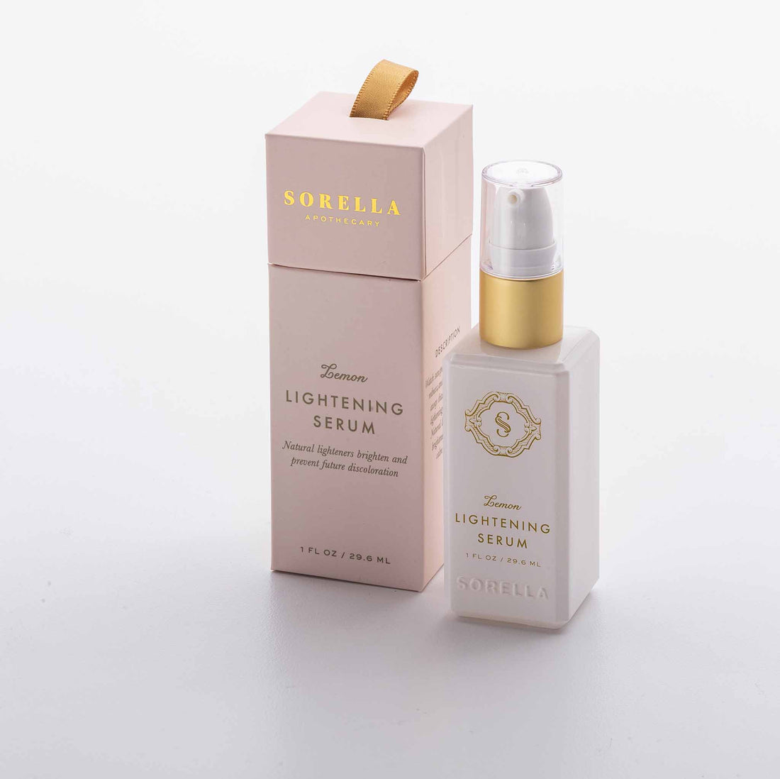 Lemon Lightening Serum has natural lighteners and skin brighteners that leave you with calm and even skin